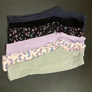 Girls 6 capri legging’s bundle